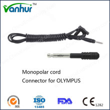 Reusable Monopolar Cord for Monopolar Medical Instruments, 3000mm